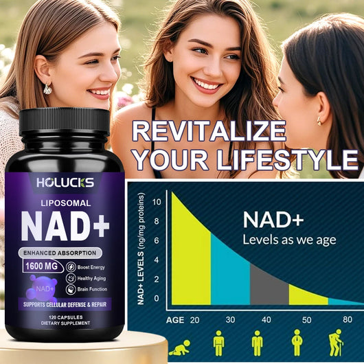 NAD+ Cellular Vitality Supplement with Resveratrol